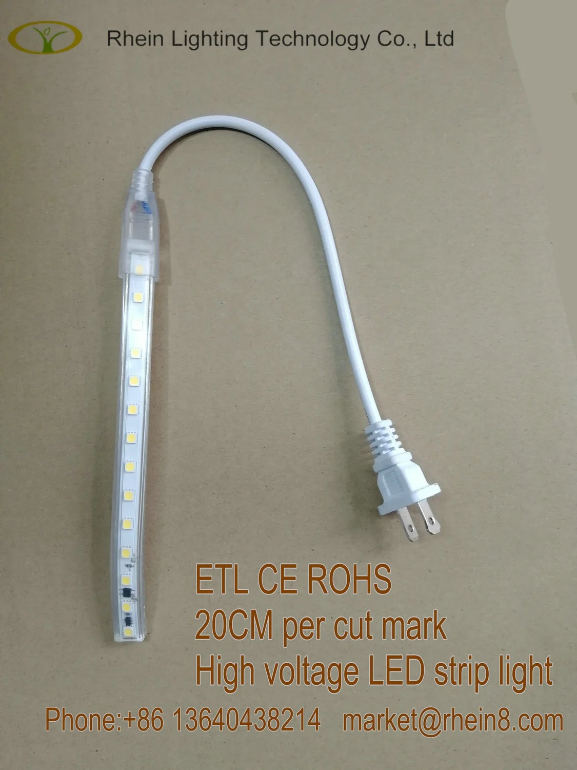 
20cm cuttable short cut length 120v 220v led flexible strip light 