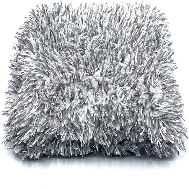 SEQ Plush Wash Pad Ultra Soft Easy to Grip Microfiber Car Cleaning Sponge for The Car Washing Sponge Multi Color SEQWS-01 CN;JIA