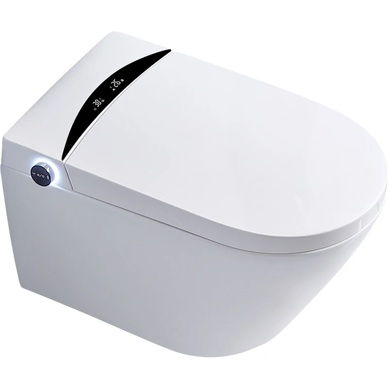 High-end Watermark Intelligent toilet  Electric Bidet Smart Toilet Wall Hung Toilet Bathroom WC