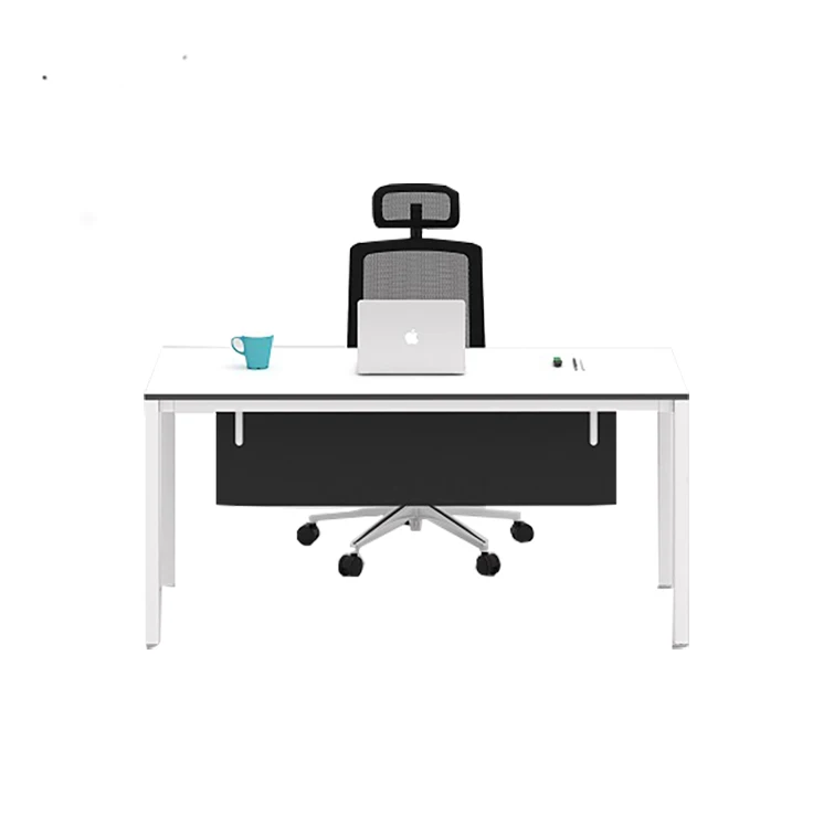Cheap Price PC Desk Office Furniture Modern Desk in Straight Desktop