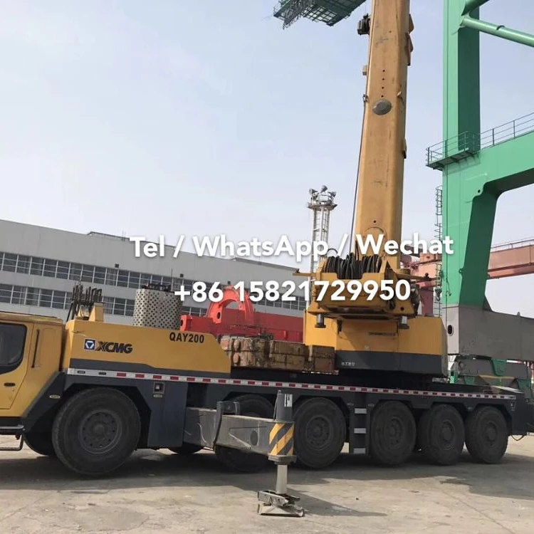 Известный бренд XCMG 200 тонн QAY200 б/у кран для продажи