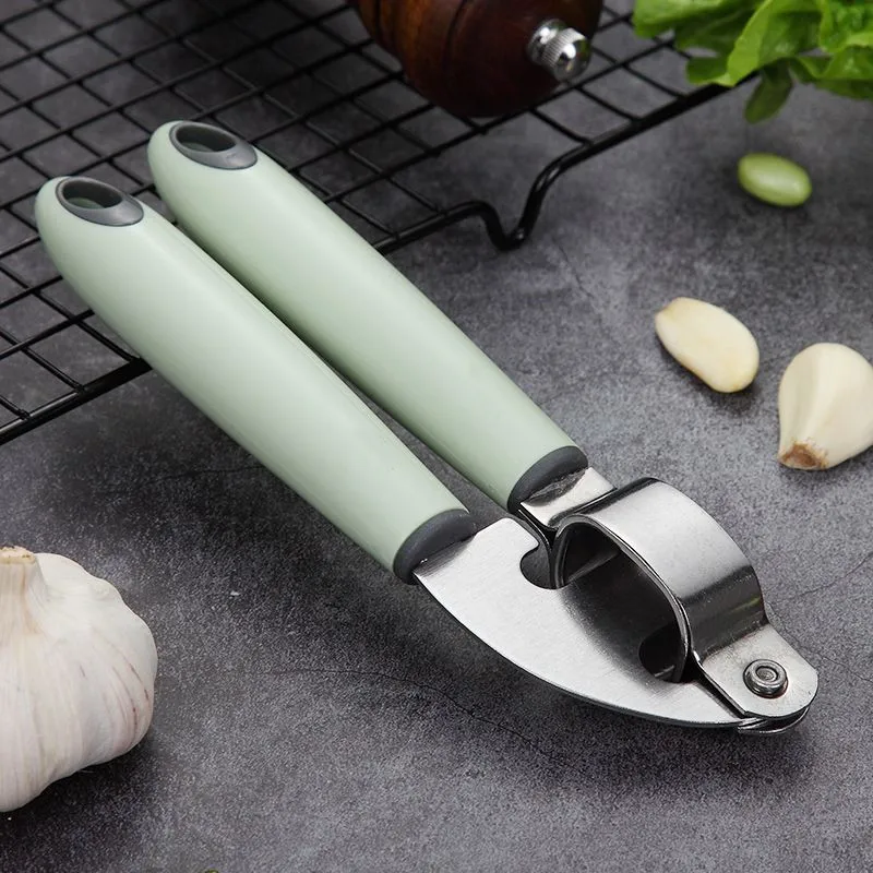 Hot selling 2023  High Quality Accept Custom Manual Garlic Squeezer Peeler Garlic press crusher garlic press crusher set
