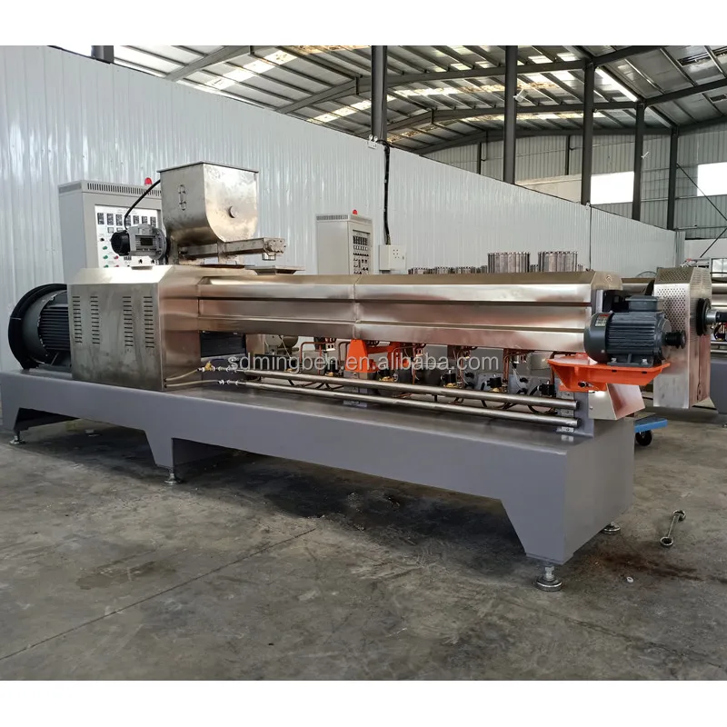 Twin Screw Soft Pet Chewing Extruded Production Processing Plant