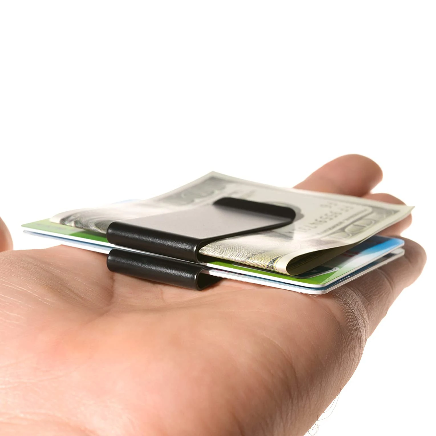 Wholesale LOGO Custom Made Accepted Precision Slim Stainless Steel Blank Money Clip For Sale