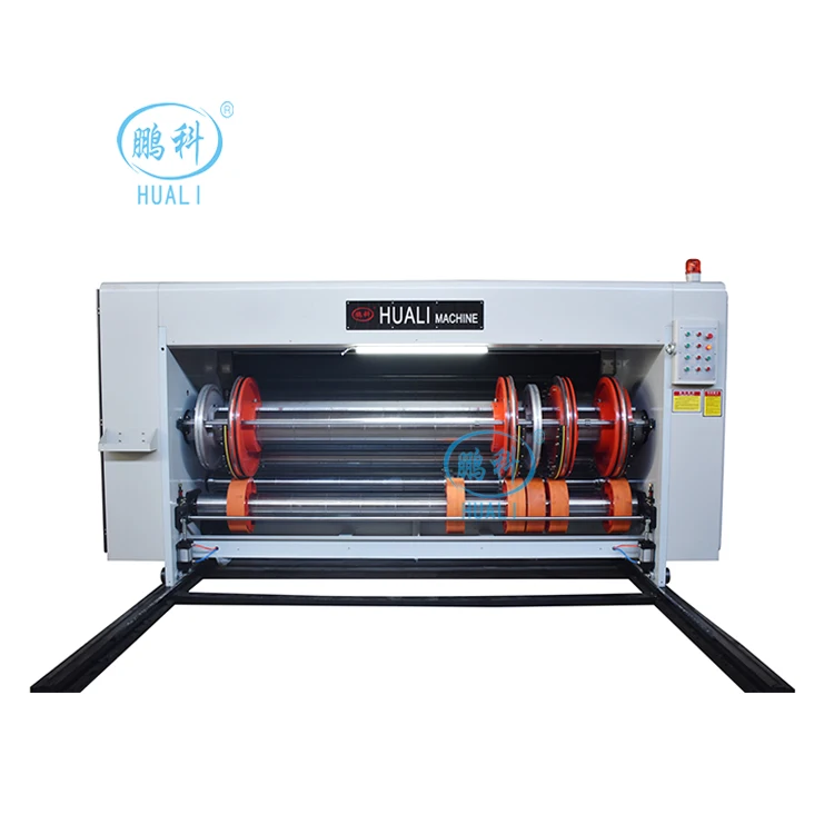 chain feeder 3 5 7 ply corrugated box printer slotter die cutter machine carton making machine price