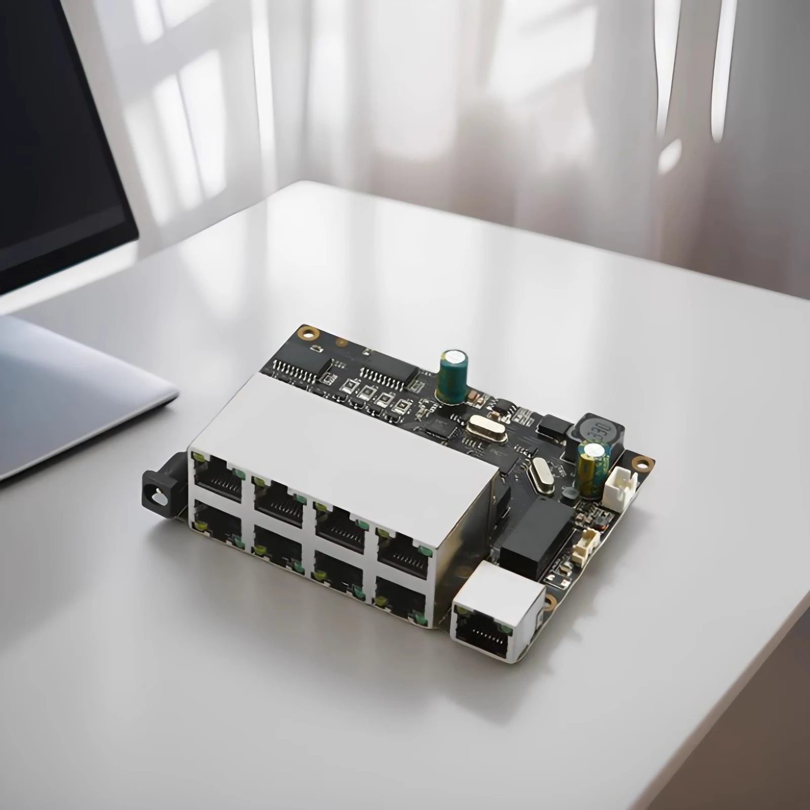 10-портовый модуль коммутатора Ethernet 100 Мбит/с плата проводной сети опционально PoE 48 В для игровой камеры ODM OEM
