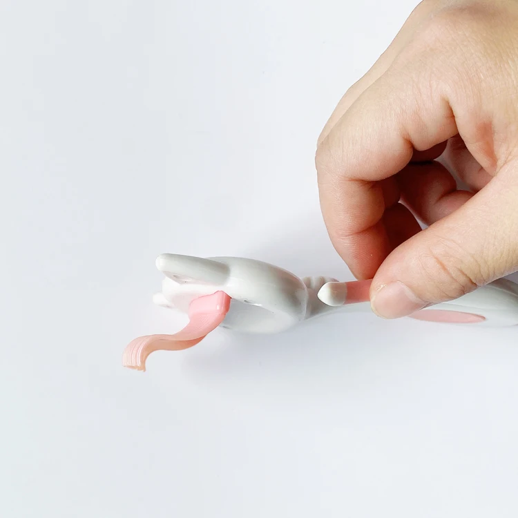 Pet Supplies Cartoon Cute Cat Cleaning Comb Small Plastic Massage Hair Brush for Kitty Grooming Tool