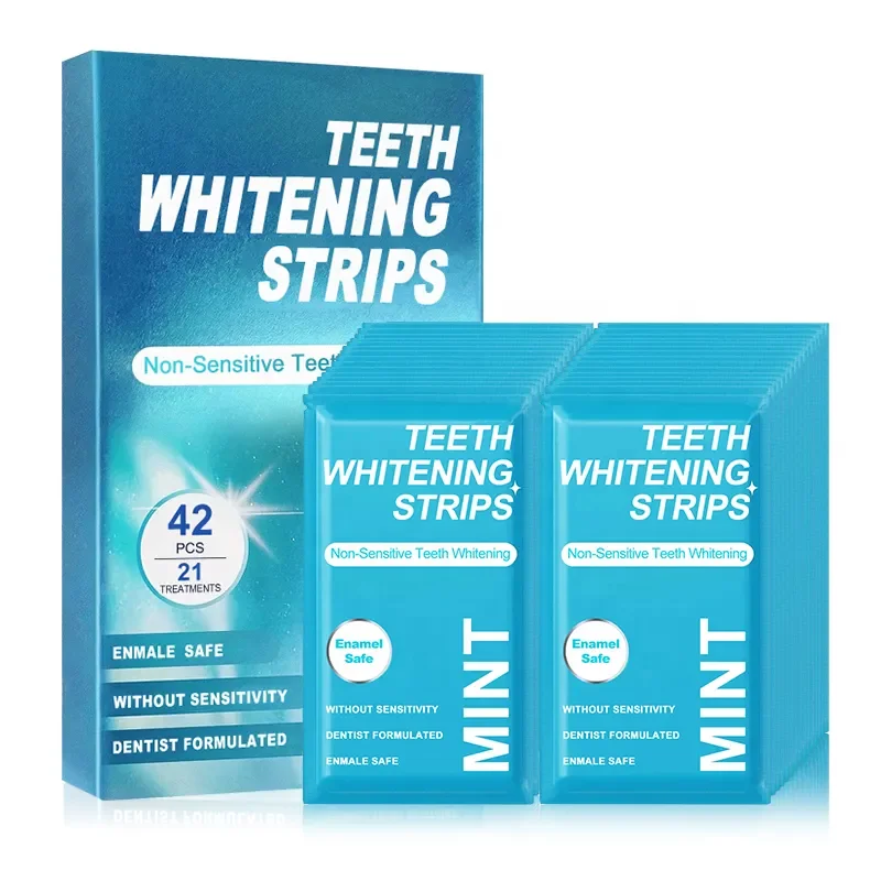 Neateeth Watermelon Flavoured Teeth Whitening Strips PAP Dry Strips Fast Whitening Result
