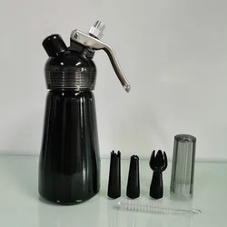 36pcs Free Shipping 250ML Whipped N20 8g Whip Cream Charger Dispenser Topping Plastic Small Cream Whip Dispenser