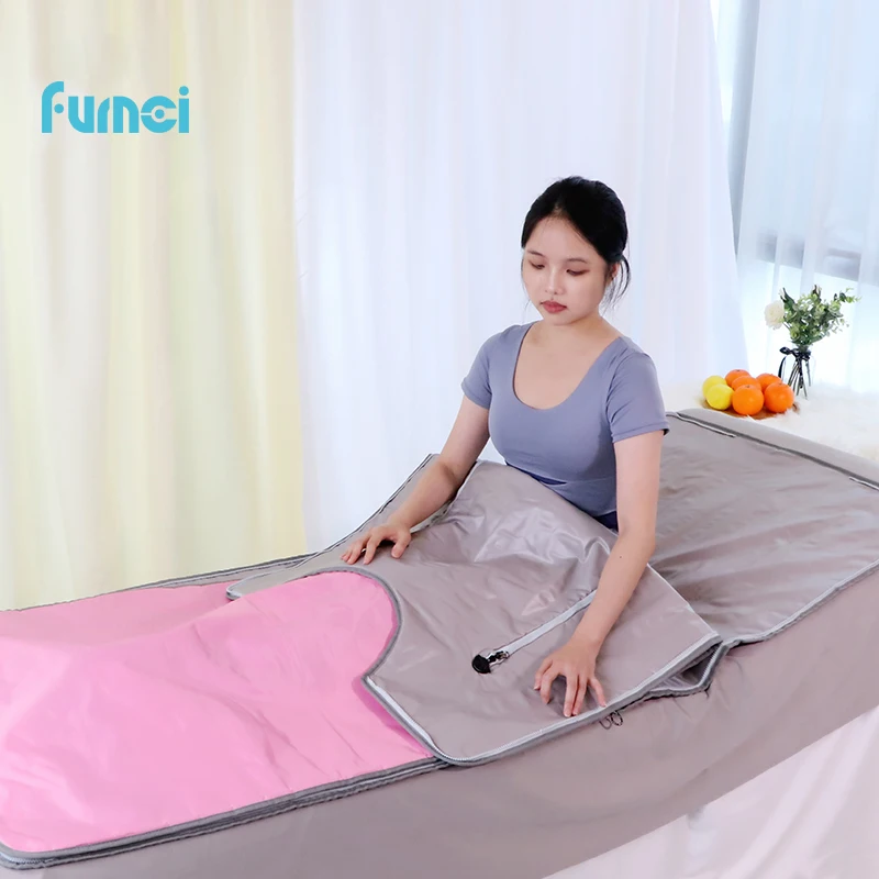 FUMEI waterproof infrared sauna bag therapy Sauna Slimming Blanket Infrared Sauna Blanket With Zero Emf
