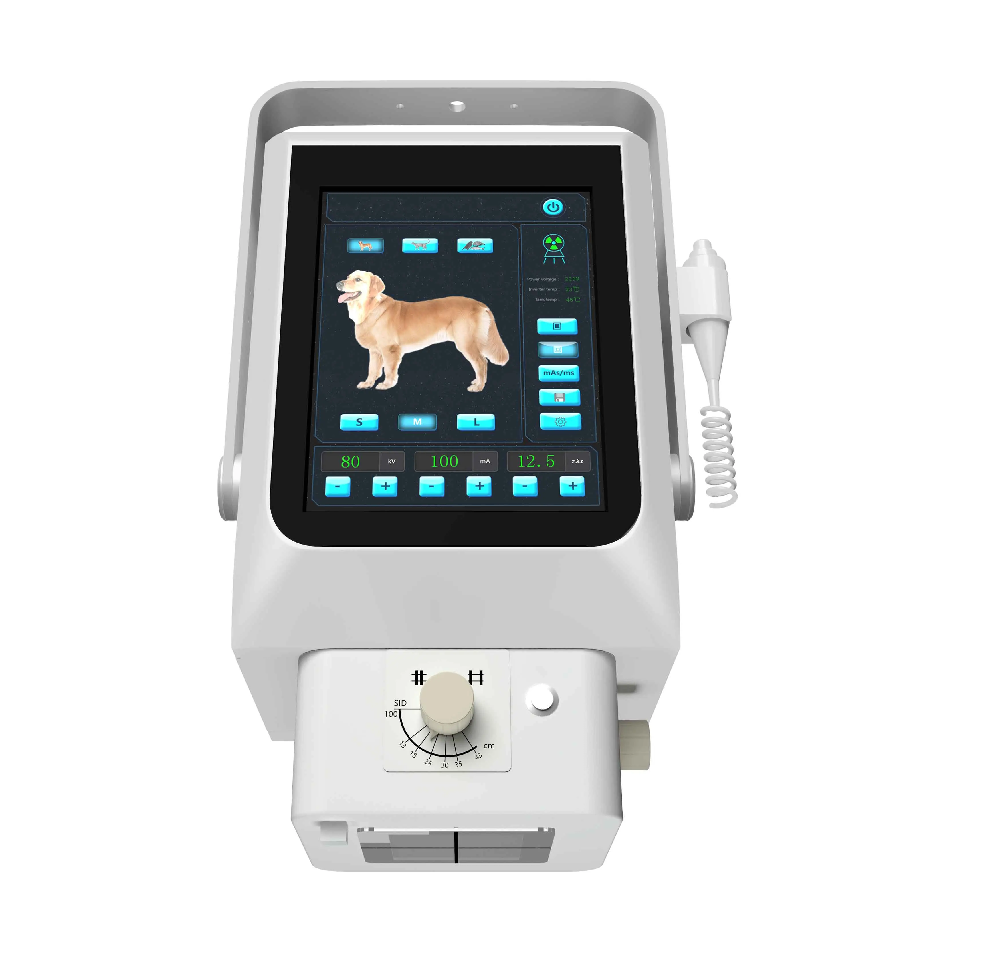 5.6 KW Portable x ray machine with battery x-ray screening system radiology equipment medical science