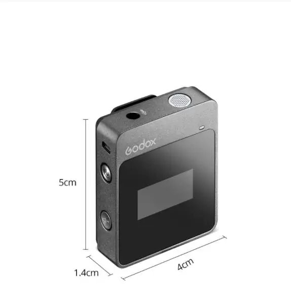 Godox MoveLink M1 M2 2.4GHz Wireless Lavalier Microphone for DSLR Cameras Camcorders Smartphones, and Tablets for YouTube