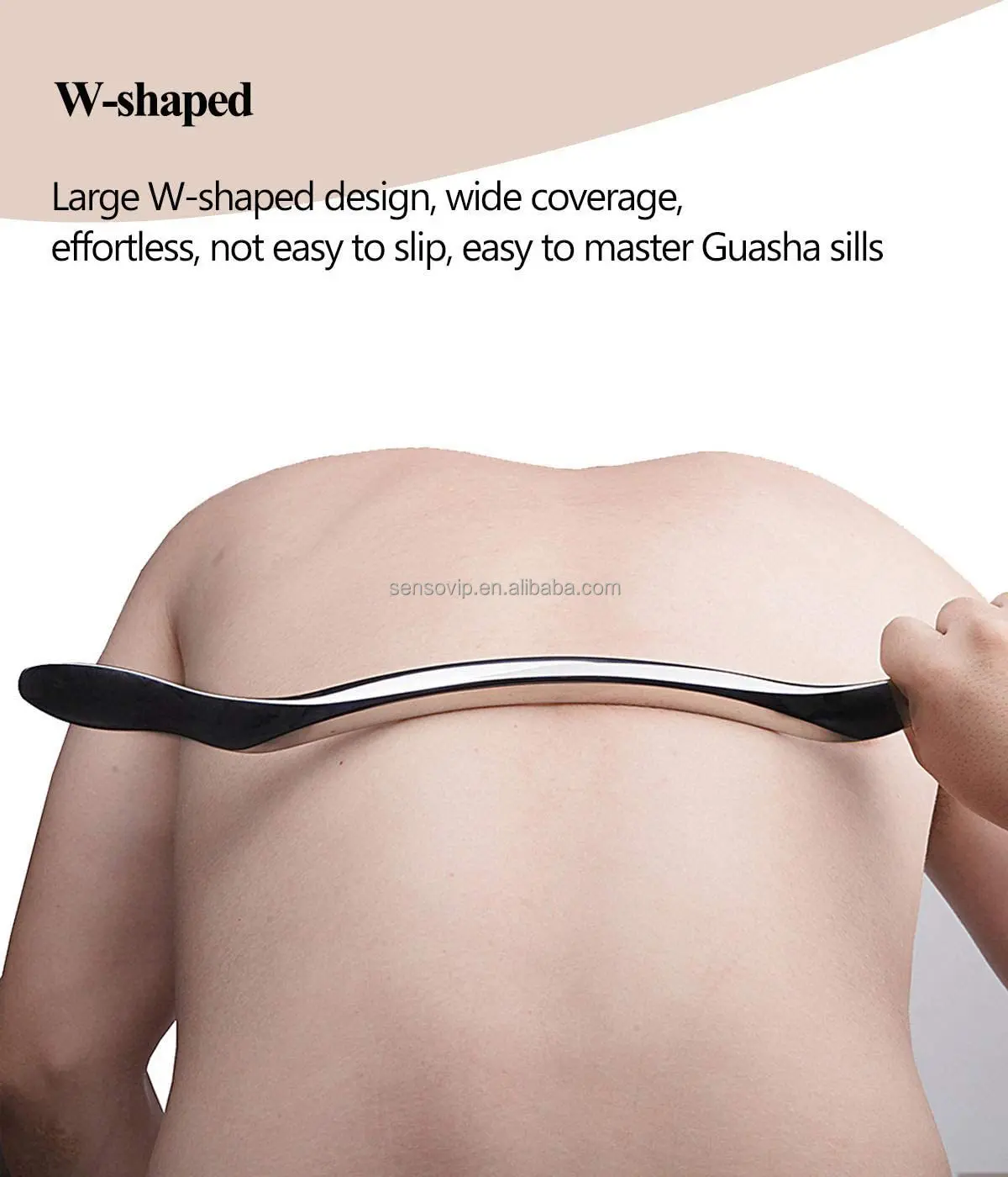 Factory Wholesale Massage Tool Iastm Tools Stainless Steel Gua Sha Scraping For Muscle Relax