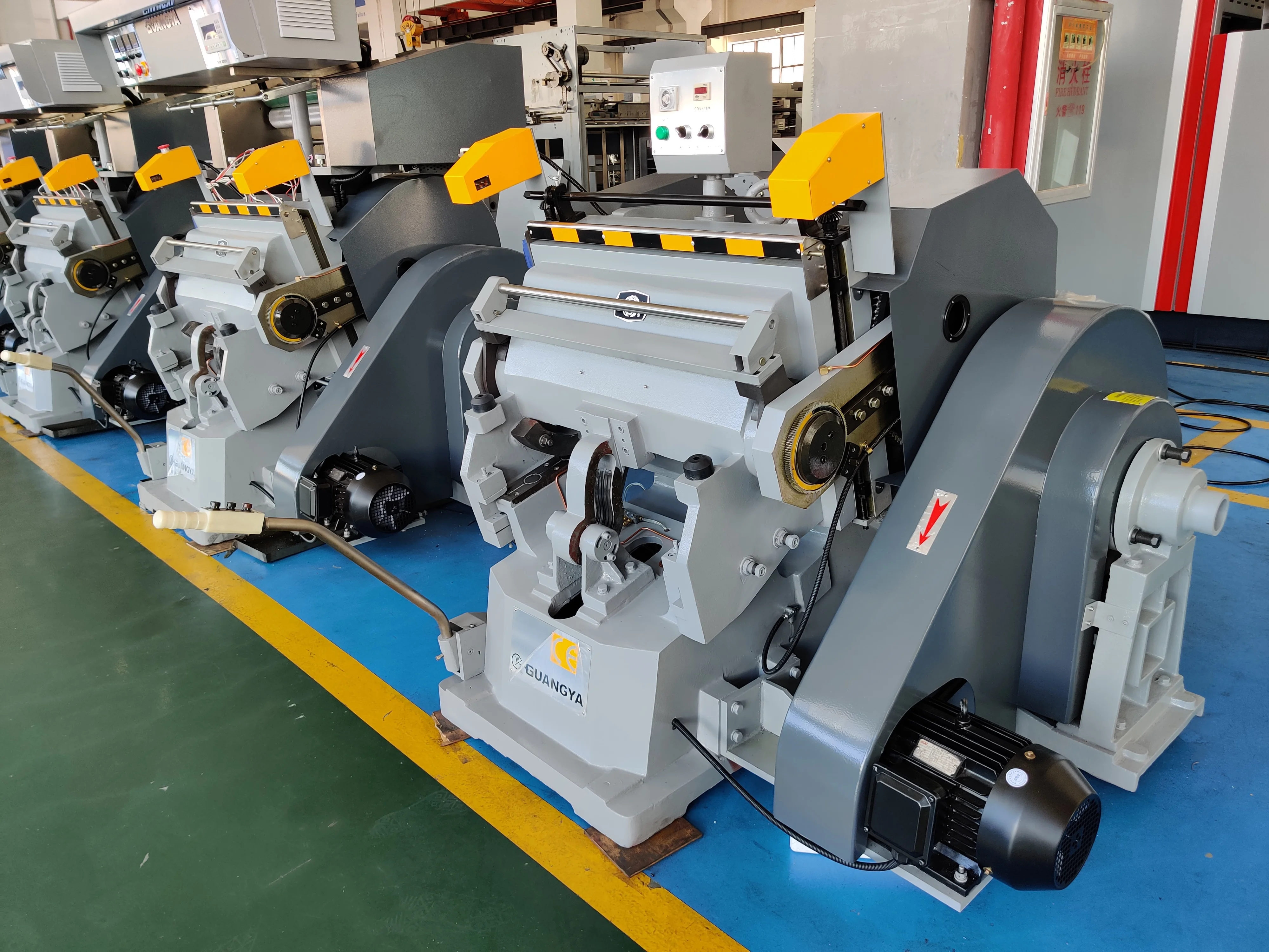 ML-750 Manual troqueladora maquina Paper Card Die Cutting and Creasing Embossing Cutter Machine 750 X 520 mm For Small Box