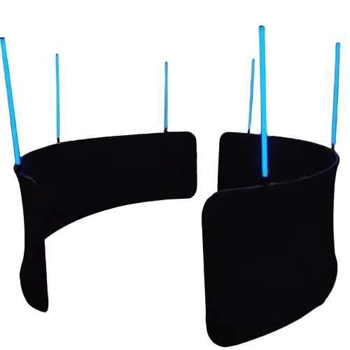 8*10ft 360 Led Photo Booth round Backdrop Tent Enclosure Studio with 6 tube lights Background wall