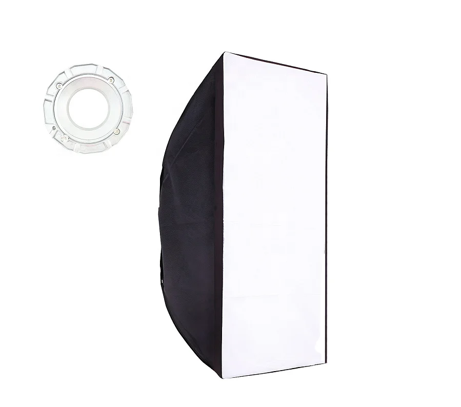 Photo Accessories Reflectors Portable Rectangular Softbox with Bowens Mount 60X90cm For Studio Lighting
