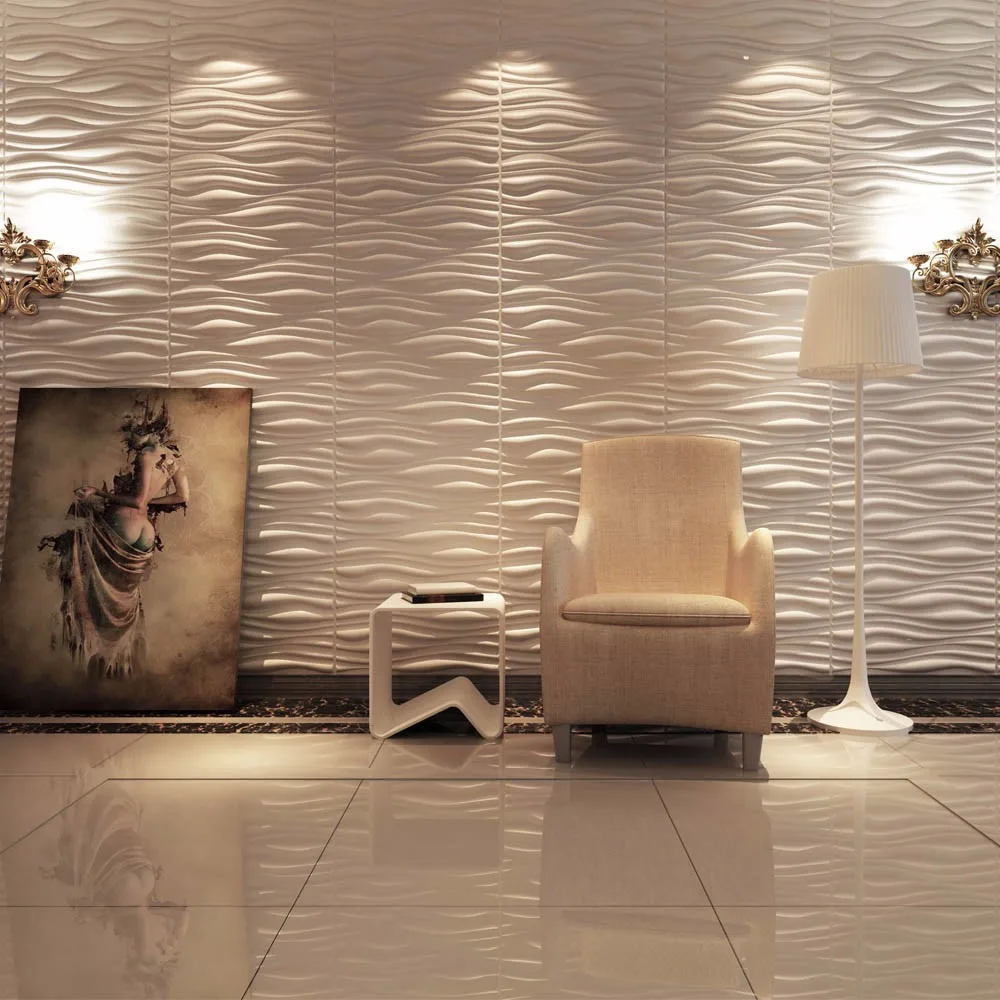 project popular selling decorative  bamboo fiber 3d wallpapers/wall coating for indoor