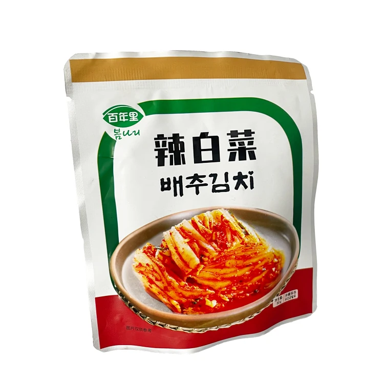 Top Quality Fresh Natural Organic Red Korea  Cabbage Pickles Spicy Korean Kimchi From Gaishi