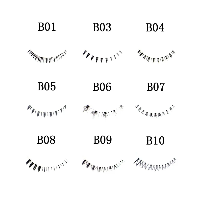 Handmade Premium Bottom Lashes Wholesale False Lower Strip Under Eye Lashes With Private Box