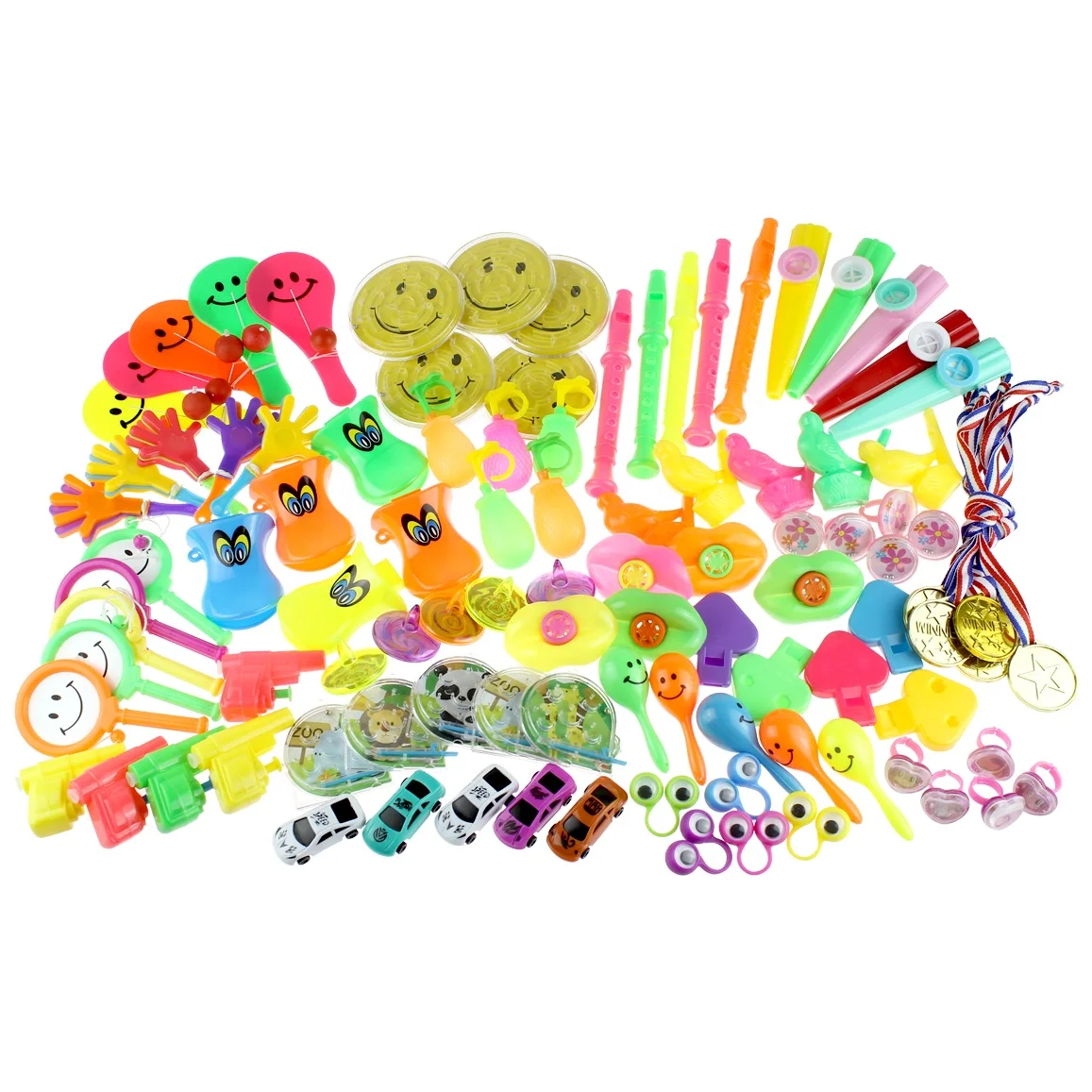 100 piece party favor toys assortment for kids