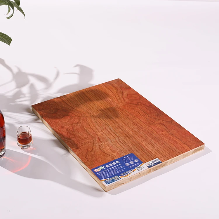 Hainan Huanghua pear hardwood core 18mm melamine composite furniture plywood