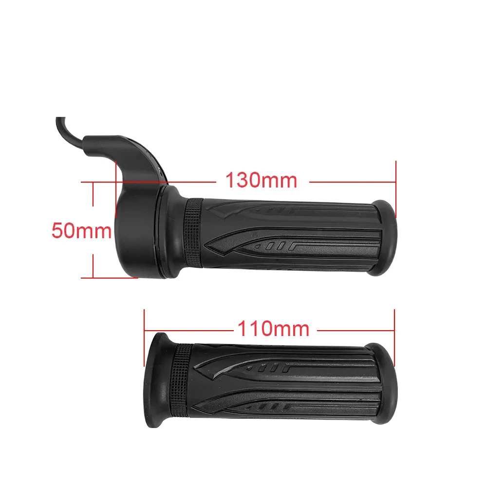 bafang 20X 3 Pin Female Waterproof Connector 24V 36V 48V 60V 72V Full Twist Throttle for Electric Bike Bafang BBS0102 HD Motor