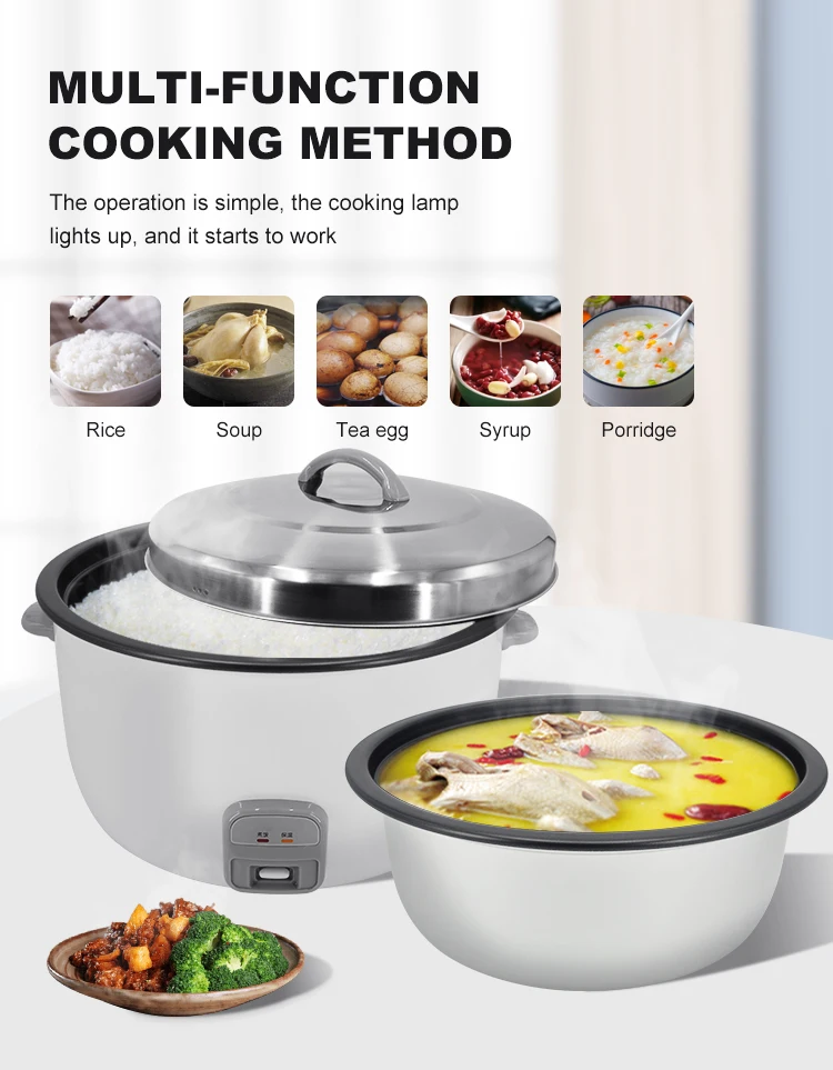 Non-stick Professional Product 8L/10L/14L/18L/23L Electric Rice Cooker Restaurant Kitchen Appliance Commercial
