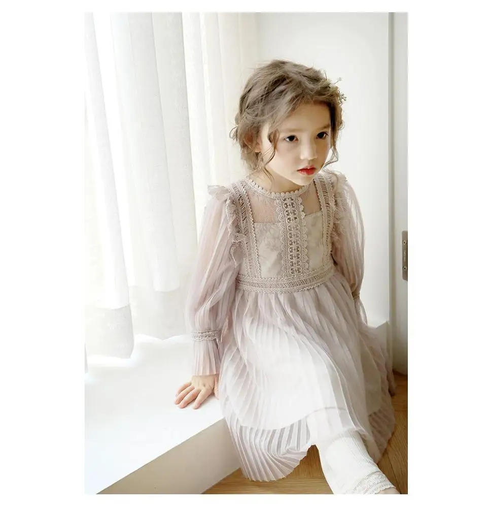 
Sweet princess style tulle frock dress toddler and little girl dress 