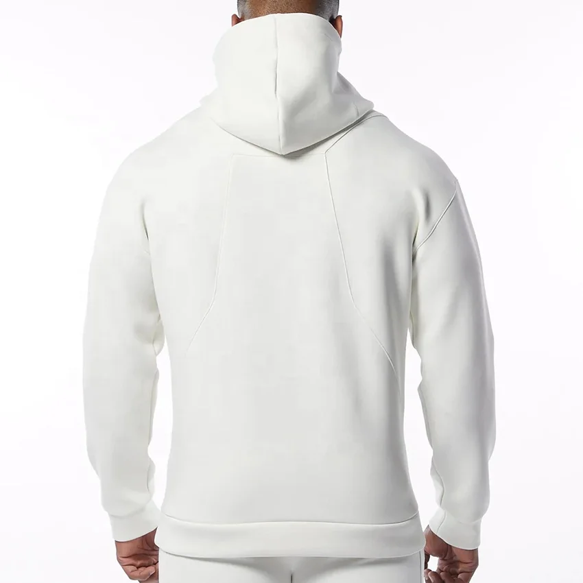 Mens custom logo oversized streetwear blank organic cotton tech fleece heavyweight essentials embossed hoodie for men