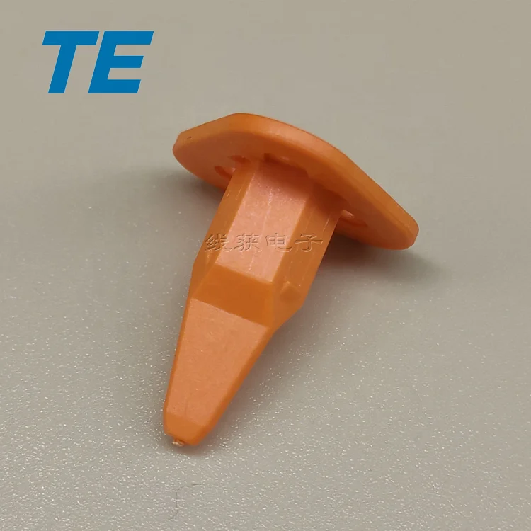 WEDGE LOCK, 3P, PLG, ORG, STD, DT,TE,W3S,AMP,male,connectors