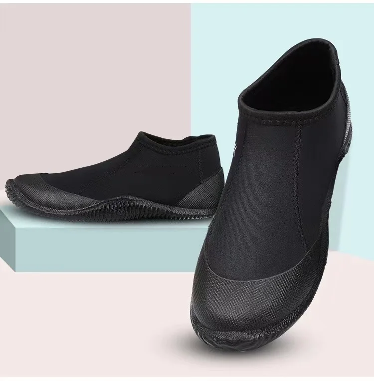 Neoprene Diving Boots 3mm Dive Boots Anti-slip Rubber Sole Diving Shoe For Snorkeling Sailing Water Sports