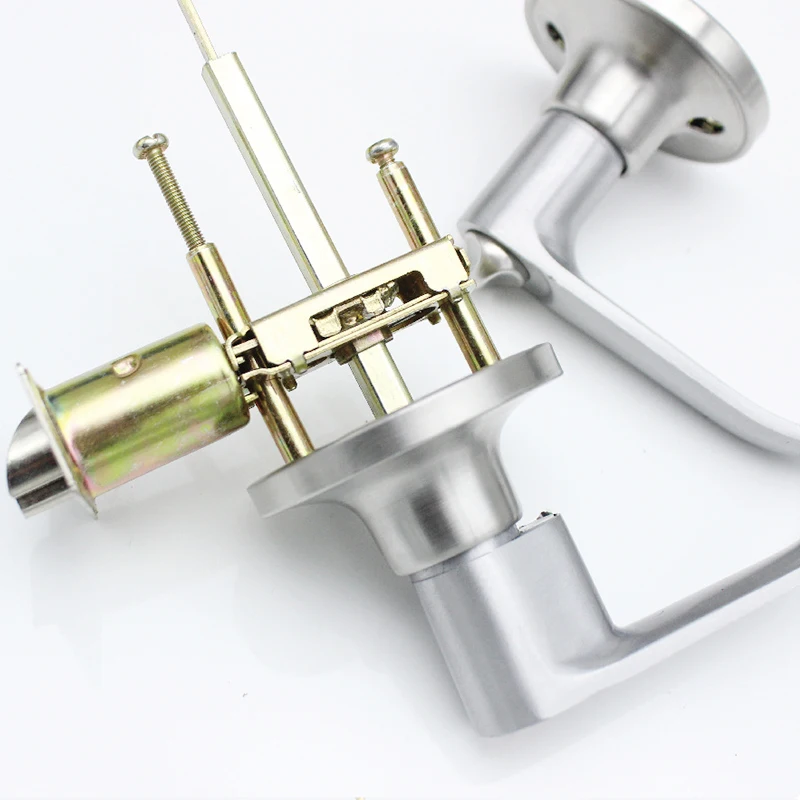 Factory heavy Duty Style wood door zinc aluminum alloy tubular three lever handle mortise locks