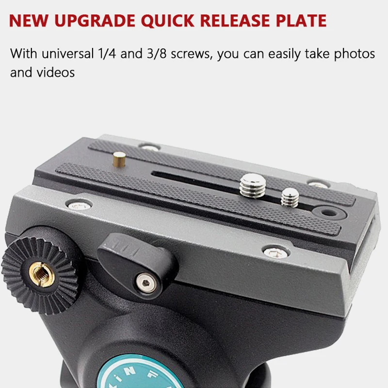 GL193+DP50 Aluminum Alloy camera supplier professional flexible vlogging dslr video tripod