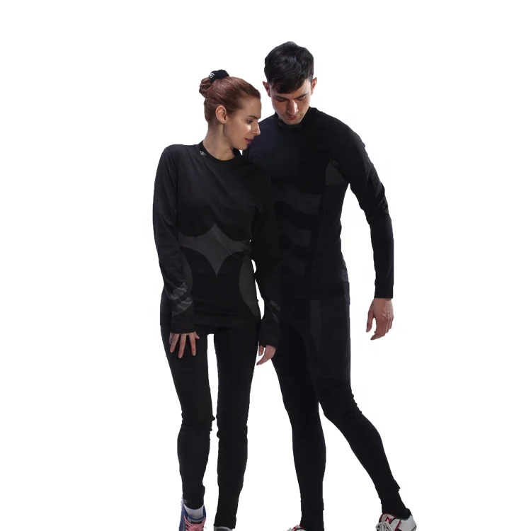 
Wholesale men sleepwear long johns long polyester spandex thermal sport underwear 