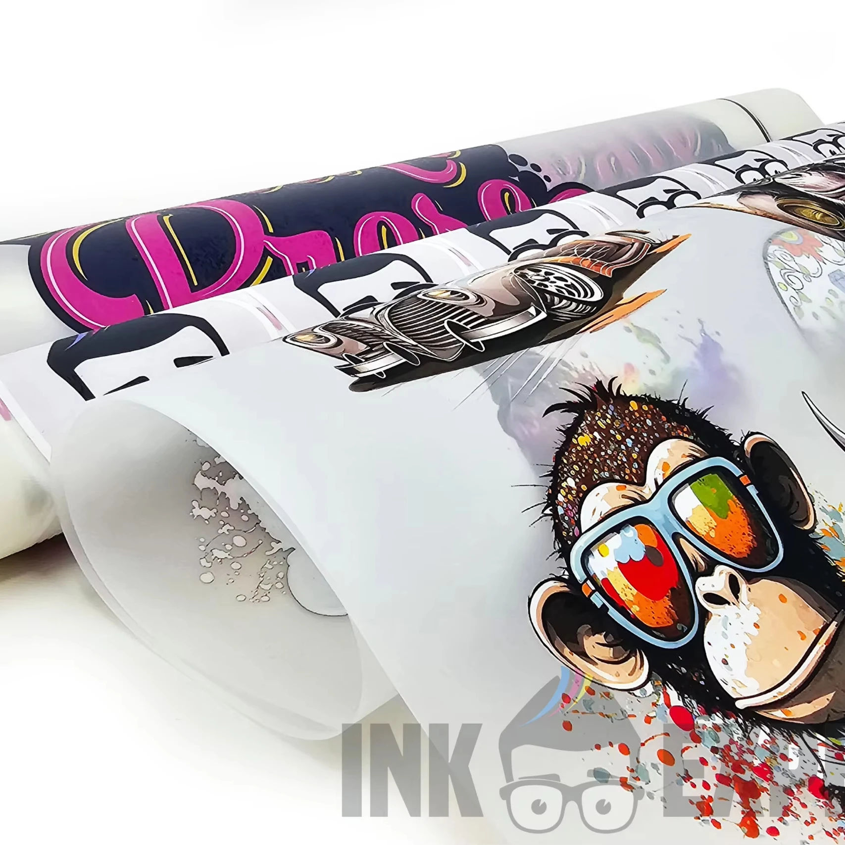 DTF Coating Two Sides Transfer Film For T Shirts Hot Peel Up