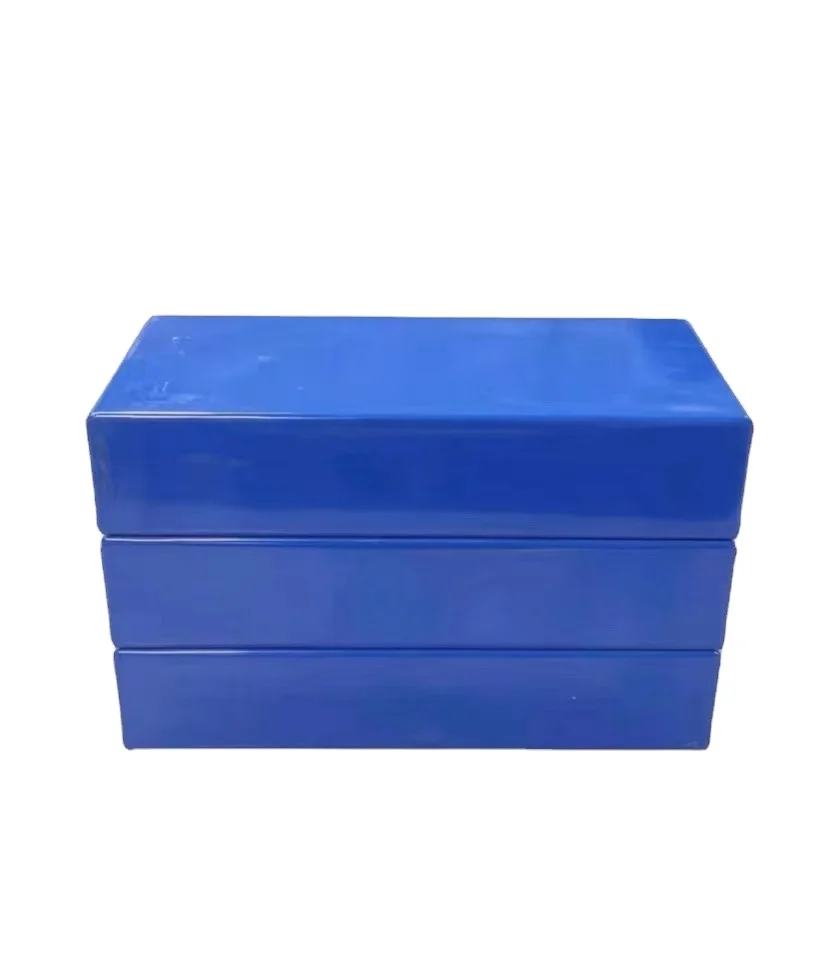 Square lithium iron phosphate 3.2V310Ah aluminum shell large single RV electric tricycle energy storage inverter battery