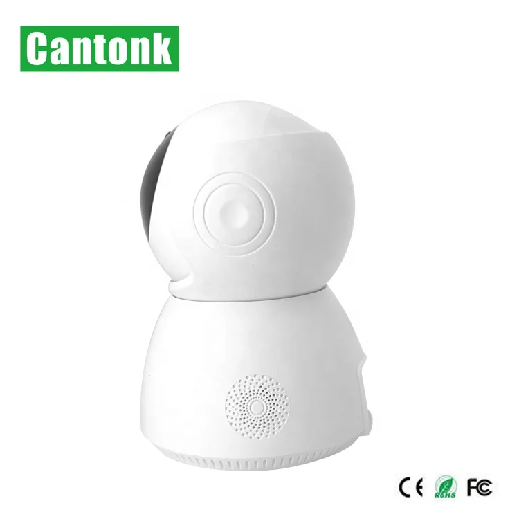 Acesee HD night vision h.265 sd card storage DOUBLE wifi p2p ip camera with speaker