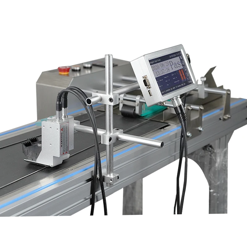 Online Auto Fast Inkjet Printer N95 Face Mask Printer Line Job Respirator date Printing Machine 7 Color support uv ink machine