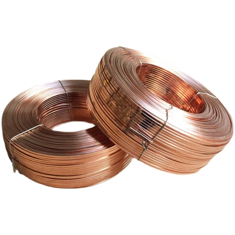 Плоская проволока для гофрированных картонных коробок/Плоская медная картонная коробка проволока 18 #19 #20 #