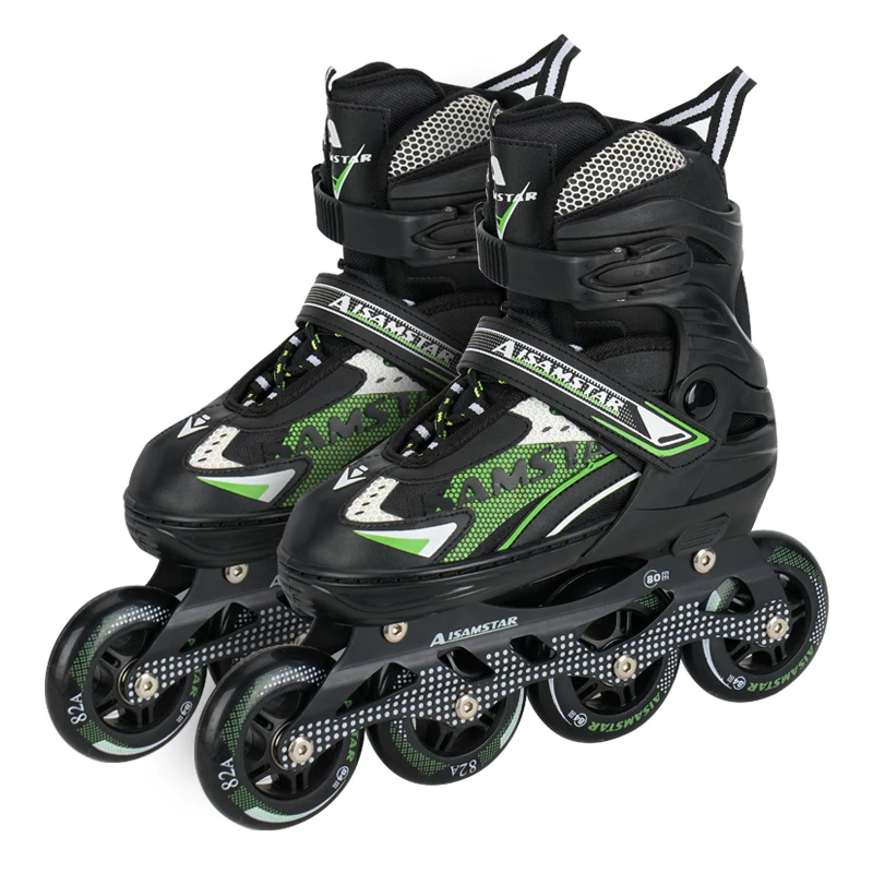 Aisamstar 2024 Wholesale High-Quality 4-Wheel Skates Roller Skates Shoes Kids Boys Quad Roller Skate