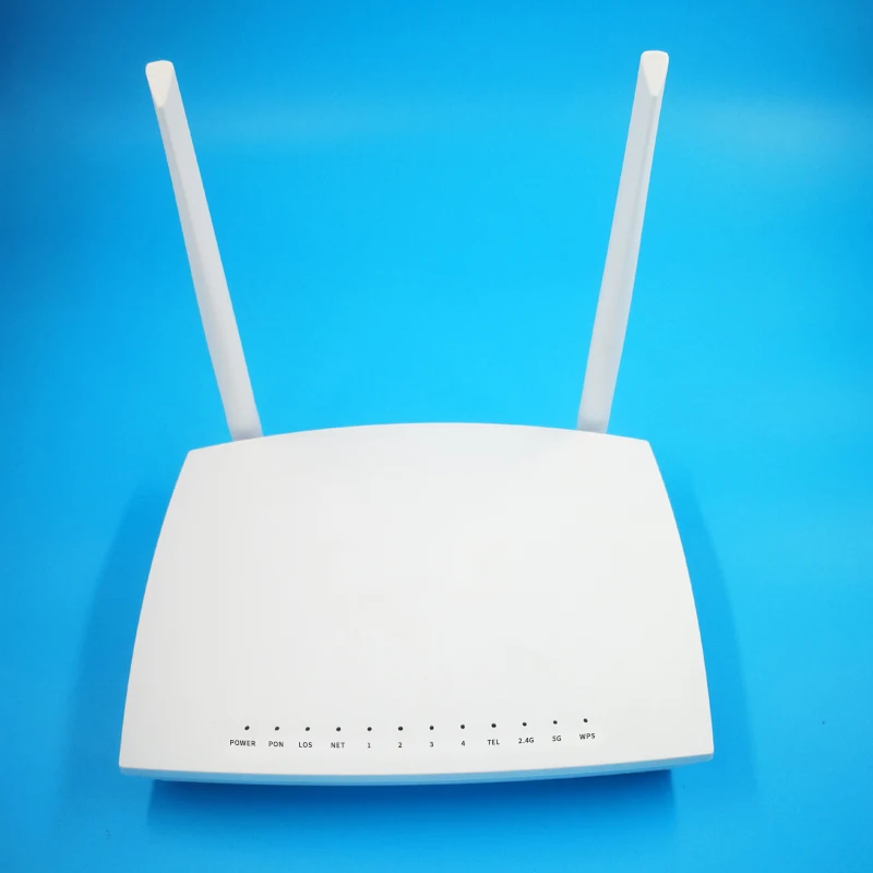 Promotion YT-521 Daul band GPON/XPON ONU 1GE+3FE+WIFI+ POT 2.4g&5g IPTV ONU 2 /4 antenna