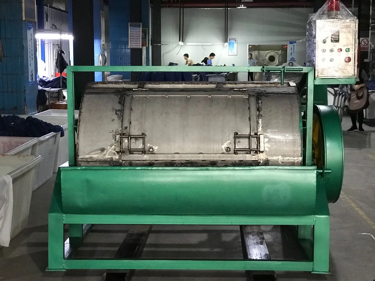 Commercial laundry fashion stone washed jeans machine