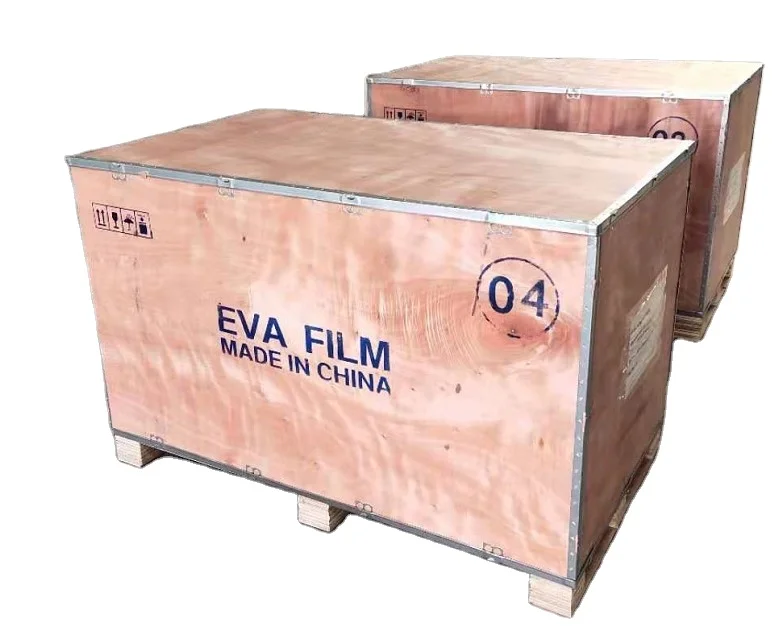 Высокопрозрачная пленка EVA для закаленного ламинированного стекла