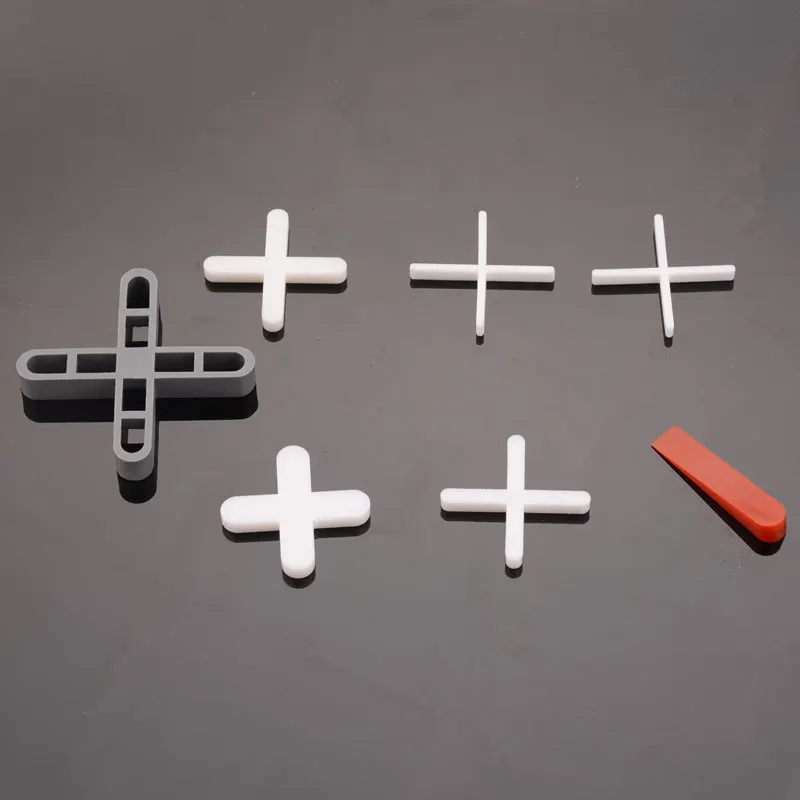 Tile spacer 1/16 Inch (2mm) Tile Leveling system wedge/Clips And 100 Reusable Wedges