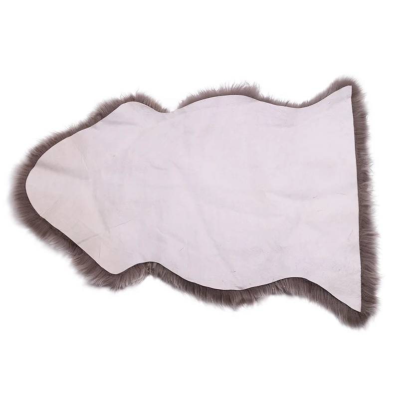 Soft Plush Fur Area Rug for Living Room Fluffy Fur Rug Custom Luxury Sheepskin Fur Carpet and Rug