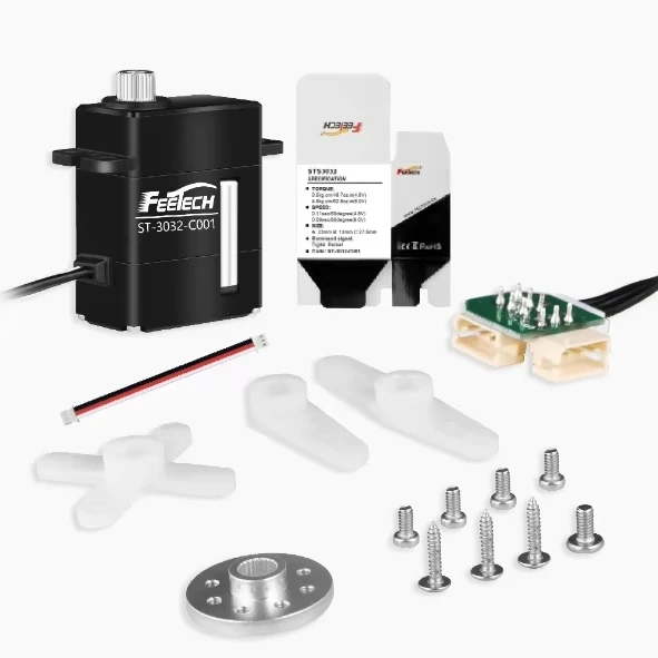 STS3032 4.5Kg Smart TTL Micro Robot Servo Motor With Feedback Multi-mode For Smart Curtain Robot Spare Parts Wheel-Legged Robot