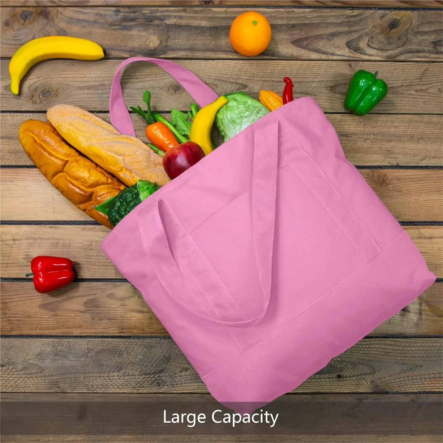 Custom Logo and Print Canvas Tote Bag Cartoon Handbags for Students DIY Art Craft Bags Ladies Shopping bags