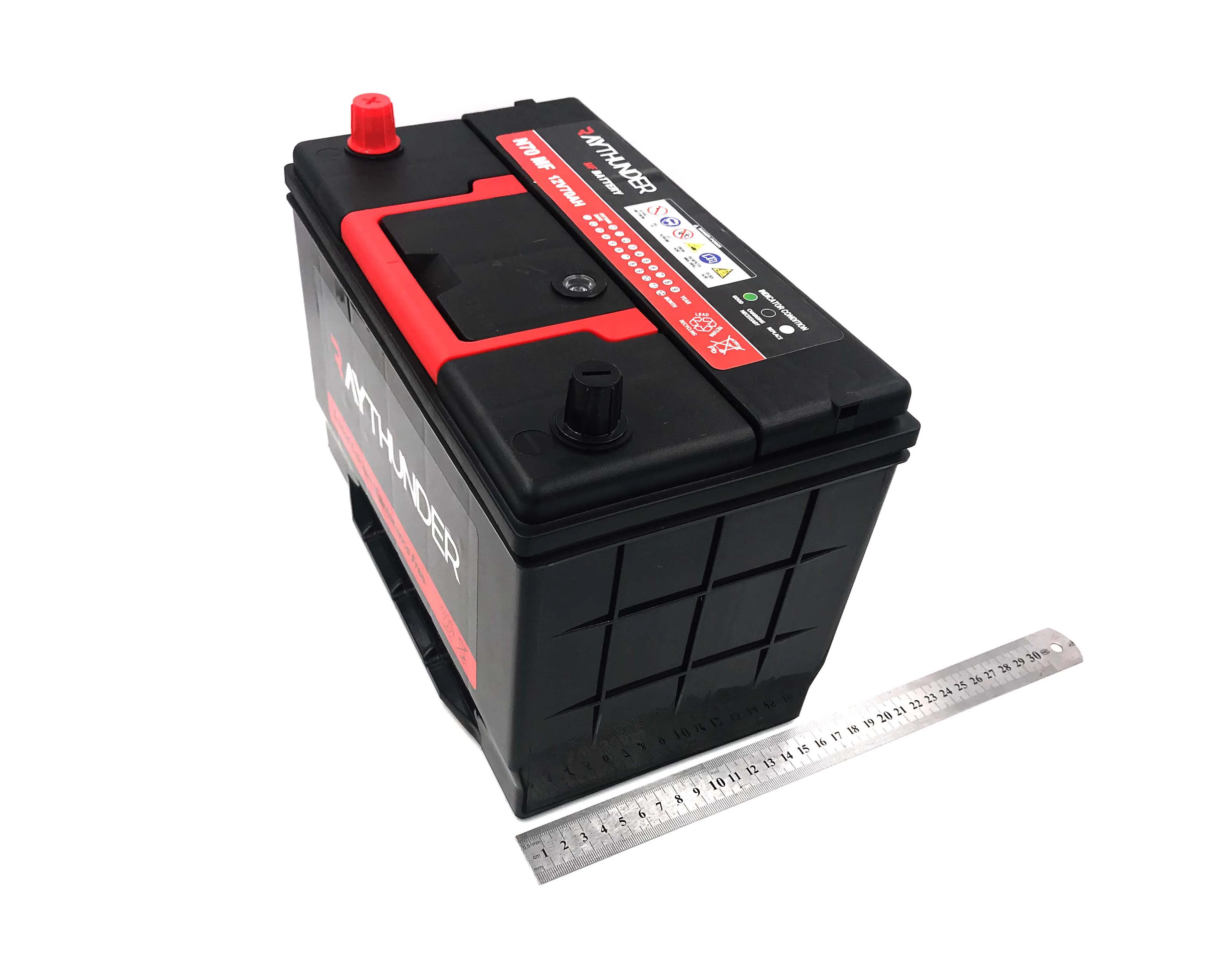 N70 MF 12V70AH portable battery for ev car