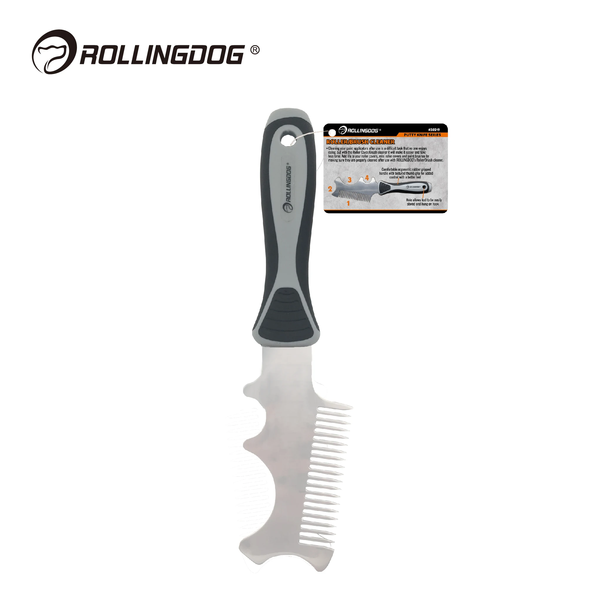 ROLLINGDOG Paint Brush Holder Cover Plastic to Store 1to 2.5 Inch Wet Brushes , Offers Air Tight Seal