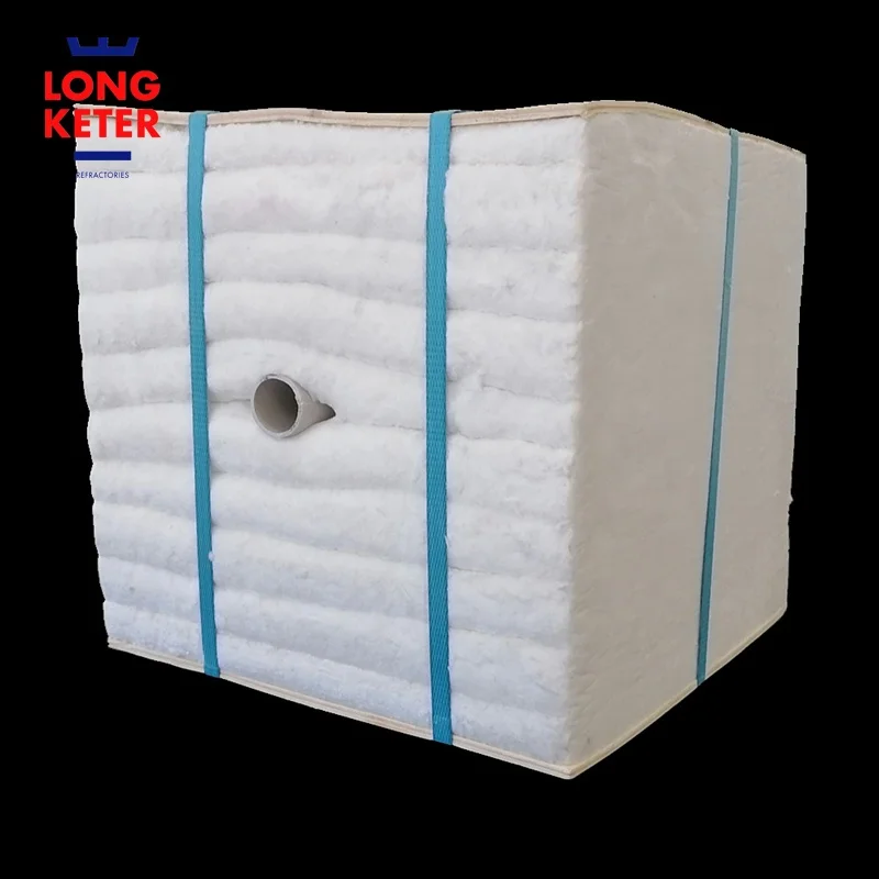  Sales of high - temperature resistant white ceramic fiber insulation module